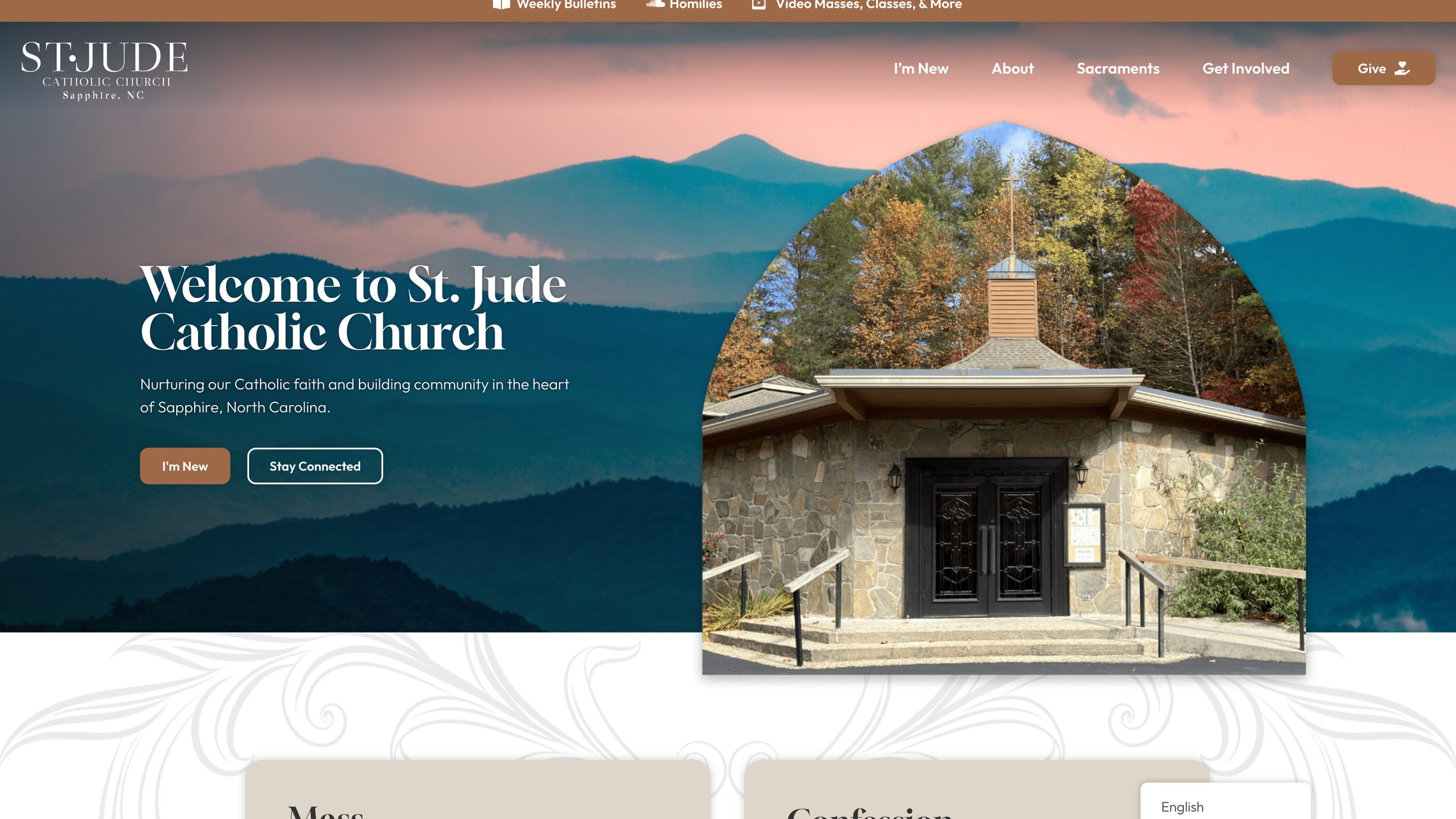 St. Jude Catholic Church - Sapphire, NC